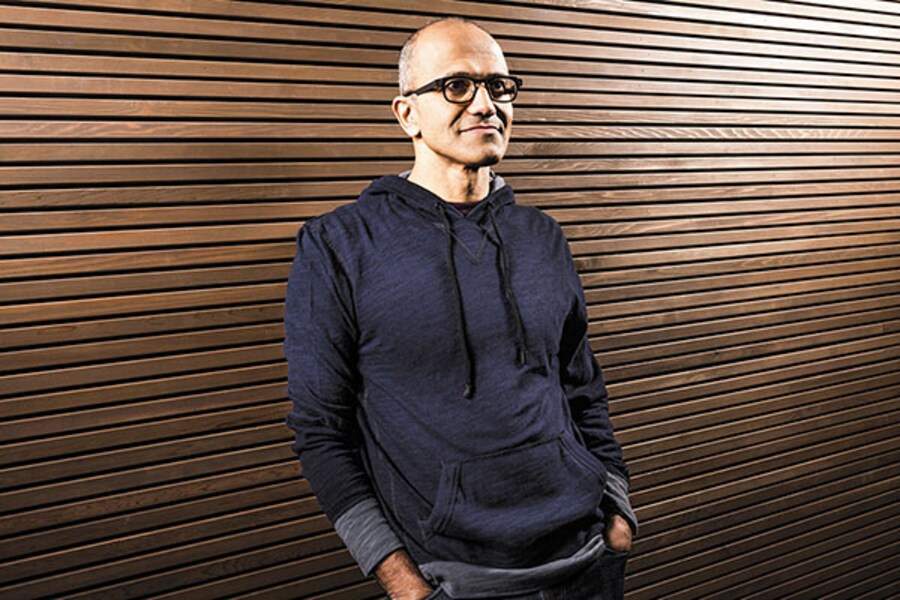 Satya Nadella: No More Mr Mean Guy