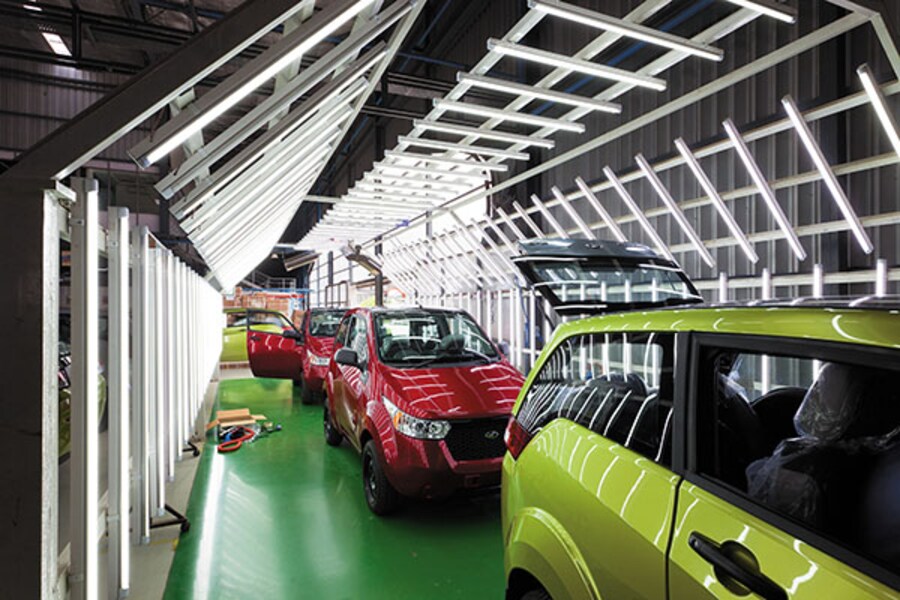 Inside the Reva factory