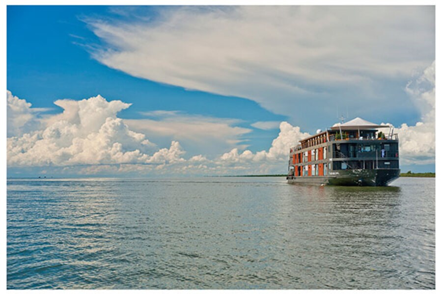 A cruise ship that's a world-class boutique hotel