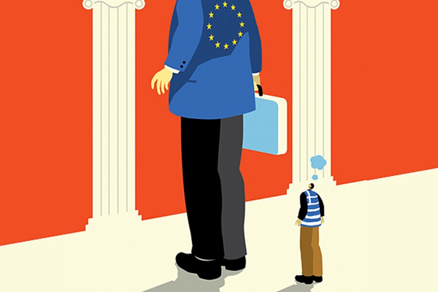 Greece's descent into economic oblivion