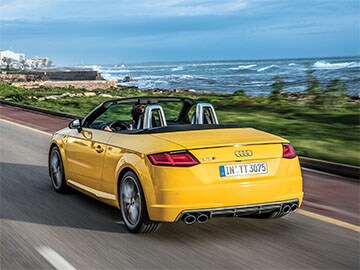 Audi TT is a stylish car and fun to drive