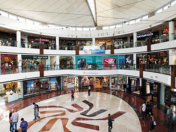 Behind the big fat Indian mall