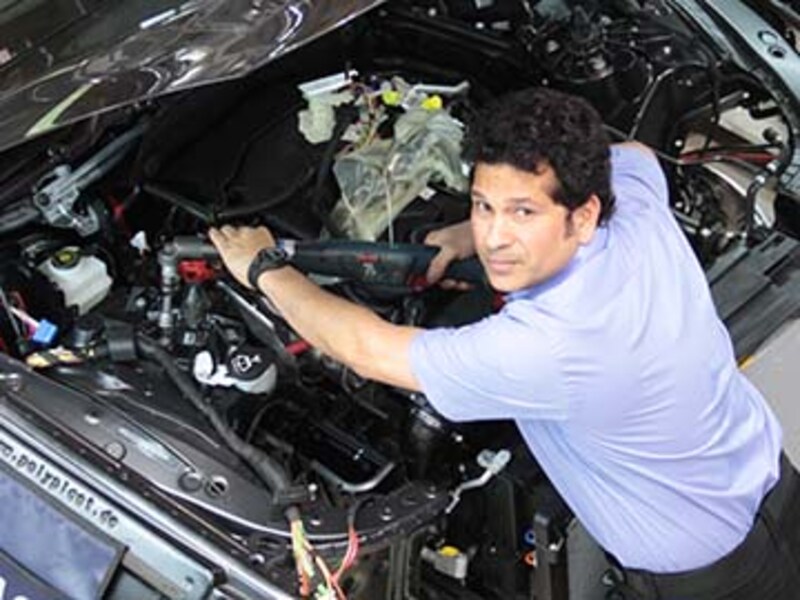 Tendulkar on a new pitch: Assembling a BMW