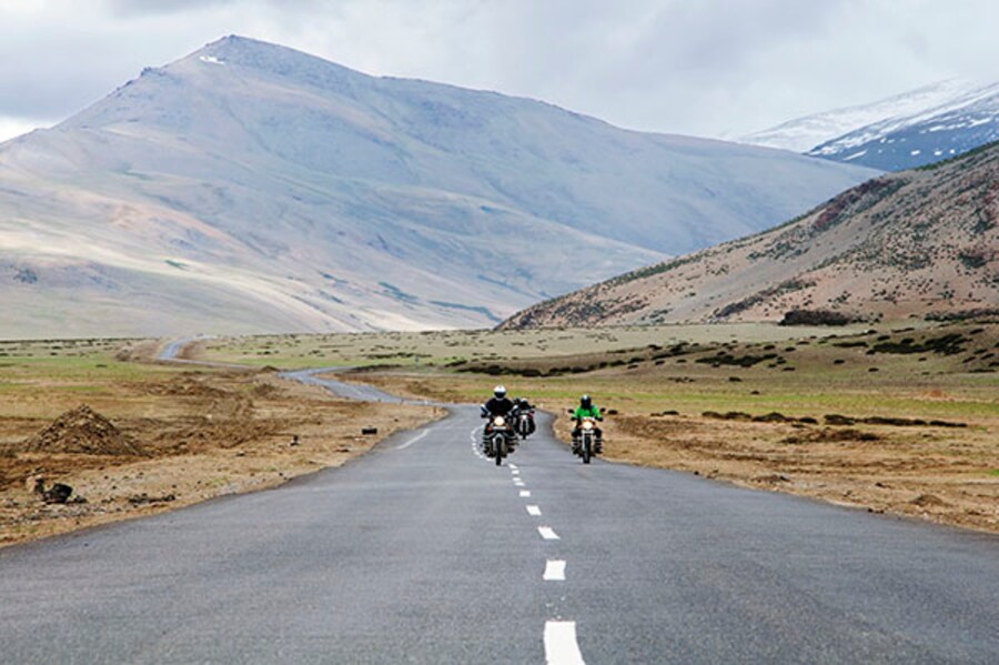 Braving the roads in the Himalayas