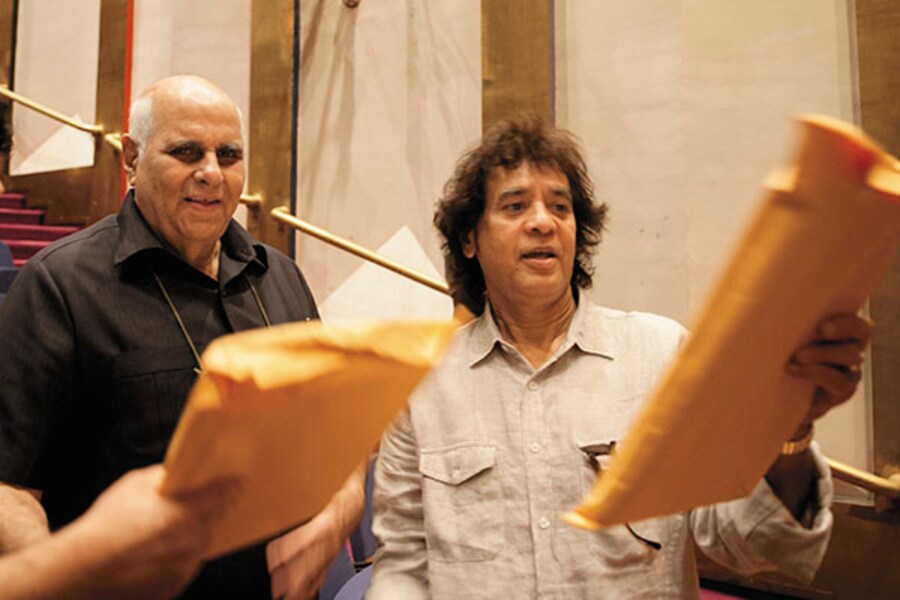 Zakir Hussain: All the world's his stage