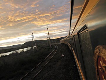 On a slow train through Siberia