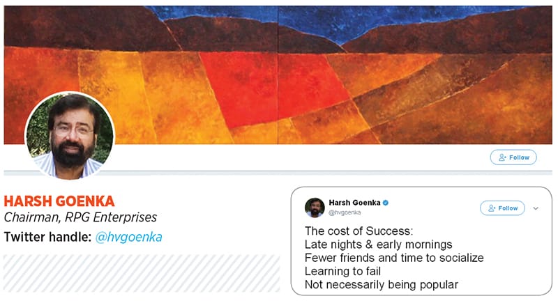 People use social media to vent their frustration: Harsh Goenka