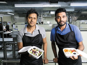 By hook or by cook: This duo is trying to build a 'healthy' food empire