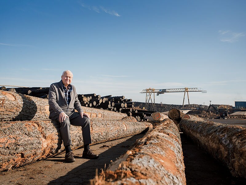 Red Emmerson: The last timber baron