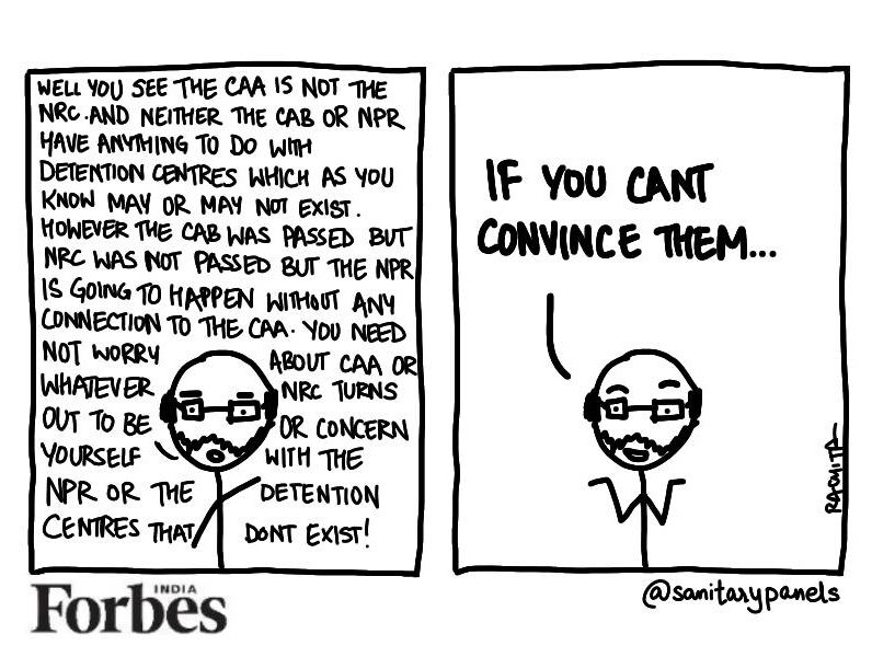 Comic: CAB? NRC? NPR? Clarity? Reality?