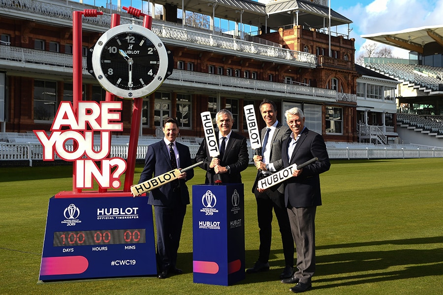 Hublot Flags Off The Official Countdown To The ICC Cricket World Cup 2019 Forbes India