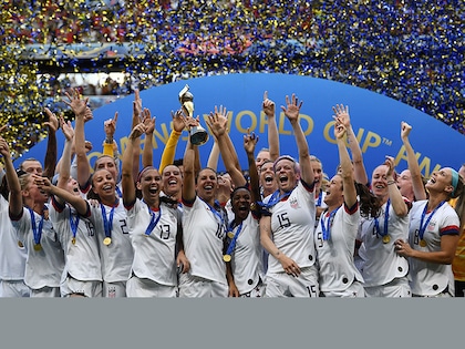 Worth of a World Cup title: For US women soccer team chants of 'Equal Pay' replace cheering