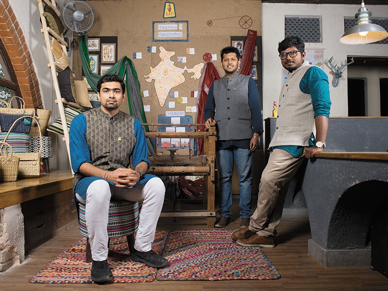 Maneet Gohil, Sanchit Govil, Albin Jose: Army for artisans