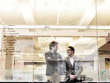 Hicham Oudghiri and Marc DaCosta: Data's cartographers