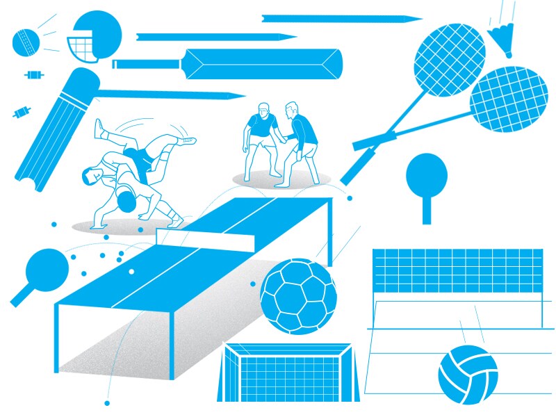 Sports leagues: Games that they play