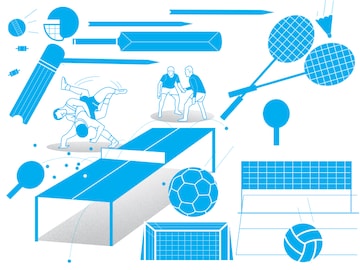 Sports leagues: Games that they play