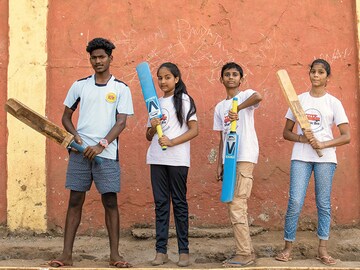 The first Indian team to win a World Cup at Lord's after '83—a group of street kids