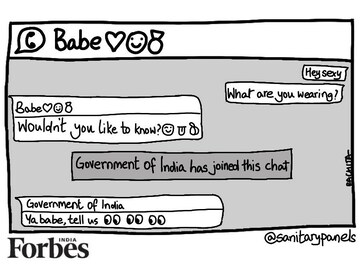 Comic: Who's watching your WhatsApp?