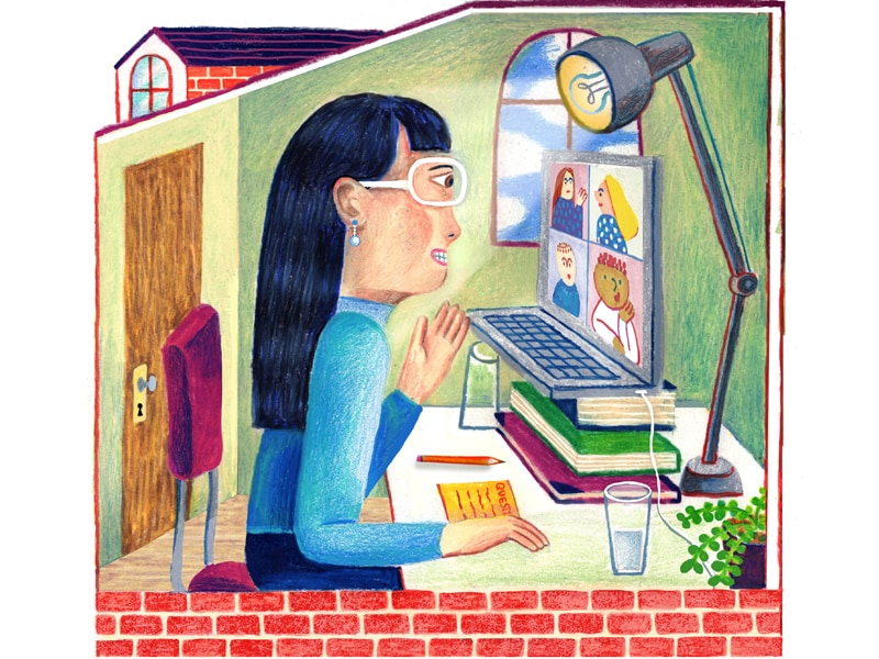 online job interview