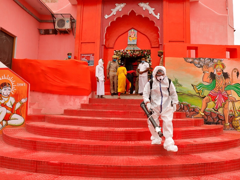 Photo of the day: Sanitisation and salvation in Ayodhya