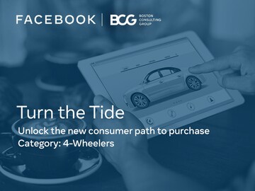 Facebook-BCG report outlines how 1 in 4 consumers will consider purchasing a car online for a zero contact consumer journey