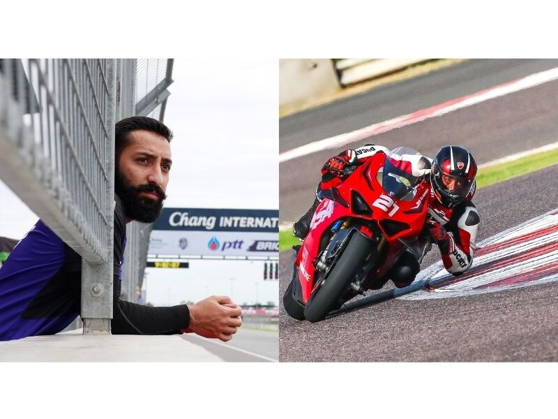 Riding that extra lap for the love of racing - Aakash Rajshakha