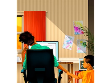 In the COVID-19 economy, you can have a kid or a job. You can't have both.