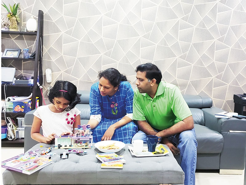 indian family in us