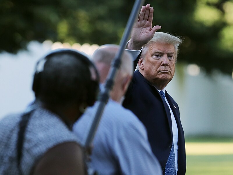Trump vows to deploy military if violence continues