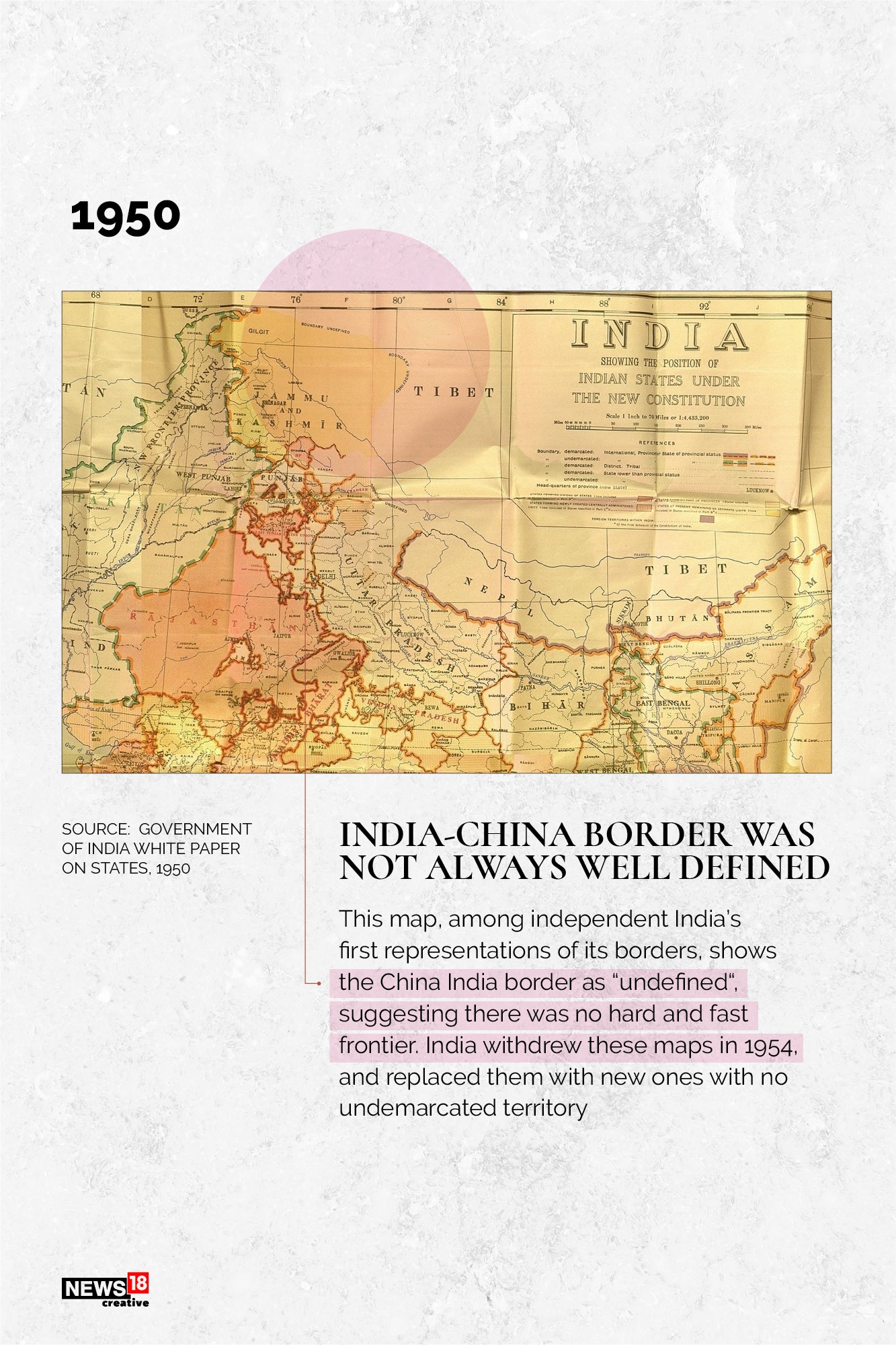 China-India border dispute, told through rare maps