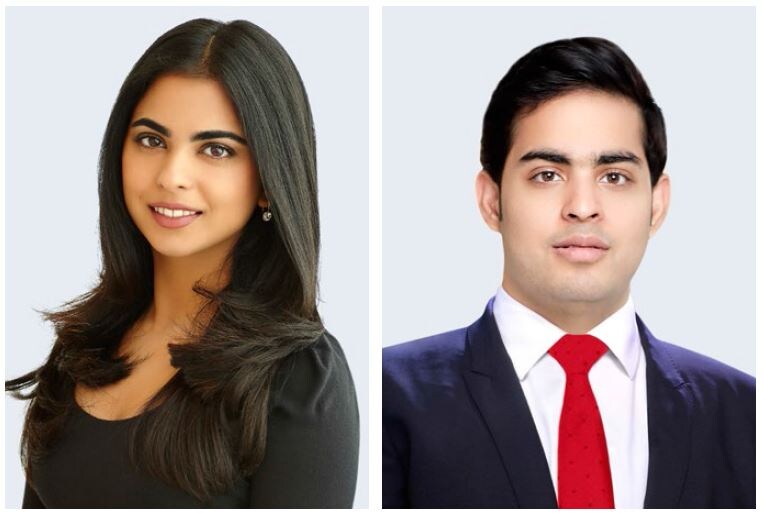 isha and akash ambani