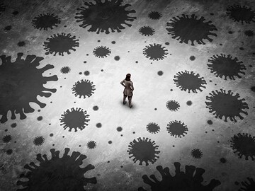 How pandemics end