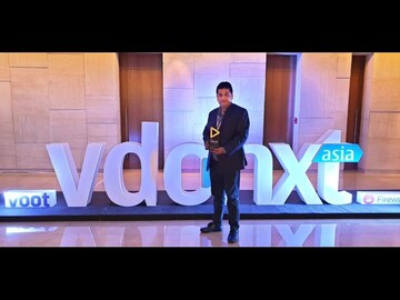 NS Ventures Prateek Sharma wins Vdonxt Asia Gold Award for virtual & augmented reality