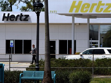 Hertz, car rental pioneer, files for bankruptcy protection