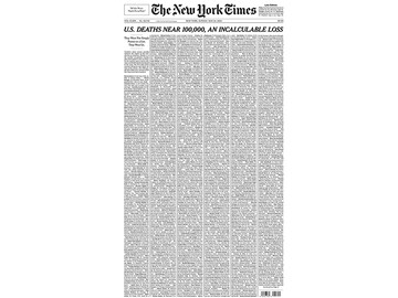 Behind the NYT front page: The project behind a front-page full of names