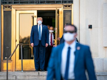 Tests show genetic signature of virus that may have infected president Trump