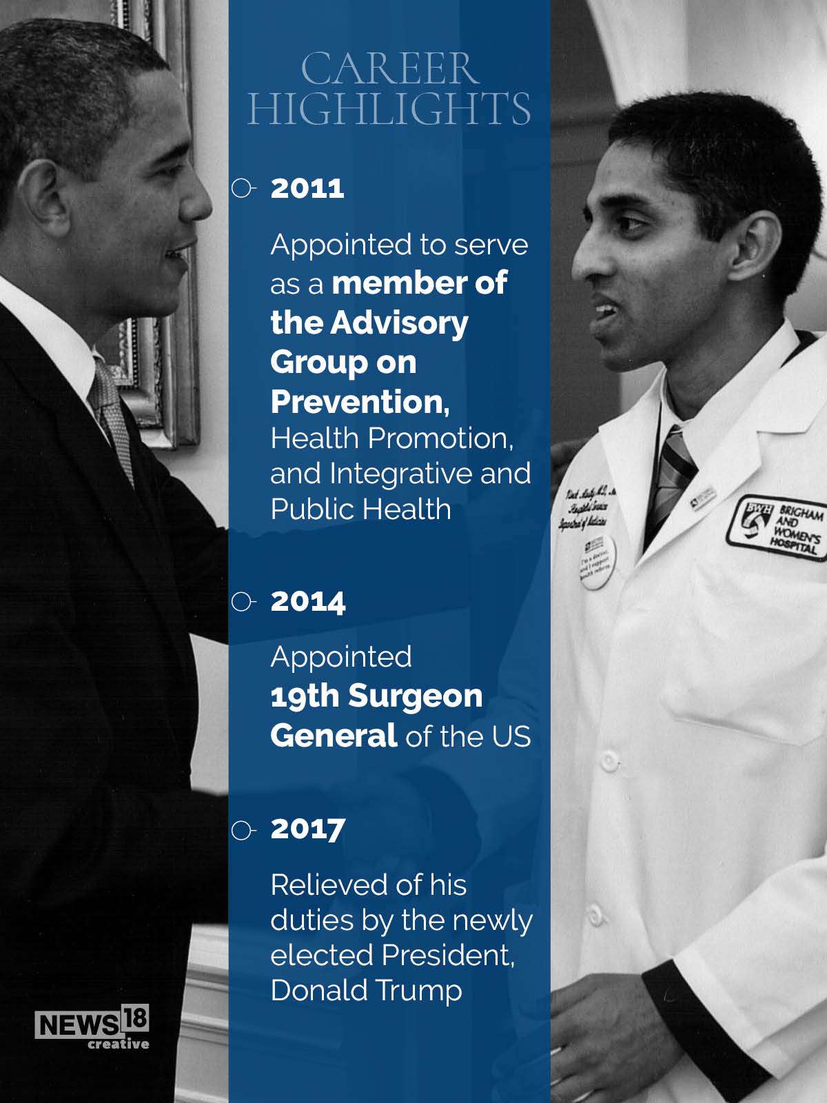 Who is Vivek Murthy, who could play a key role in Biden's Covid-19 task force?