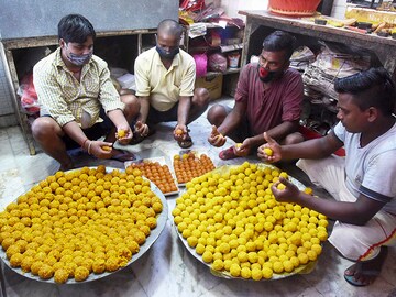 Photo of the Day: Before Bihar election results, Tejashwi Yadav's RJD prepares for celebrations