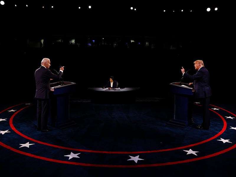 Photo of the Day: 'Civilised' debate in final outing