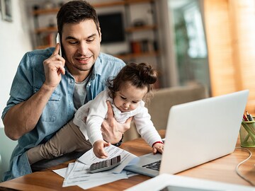 What can managers do to help employees working from home?