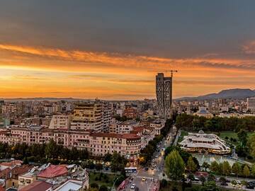 How the Albanian city of Tirana is transforming into 'archipelago-city'