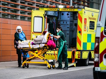 Photo of the day: London hospitals are on the brink