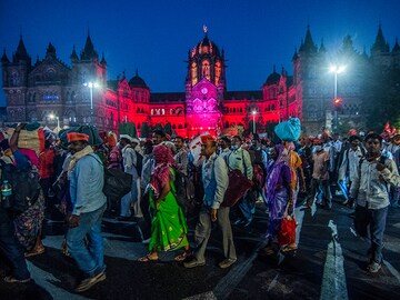 Photo of the Day: Farmers' march in Mumbai