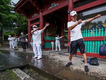 Radio Taiso: The Japanese stretch routine performed by millions