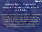 Overview: Facebook, Twitter, Google and Koo file first compliance report under new IT Rules