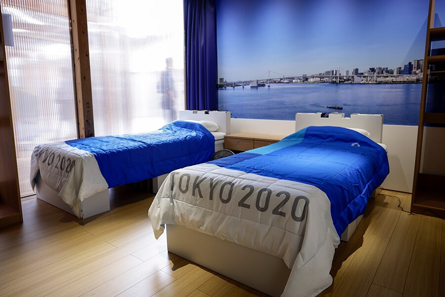 Fever clinic and Covid kits: Tokyo 2020 shows off Olympic Village