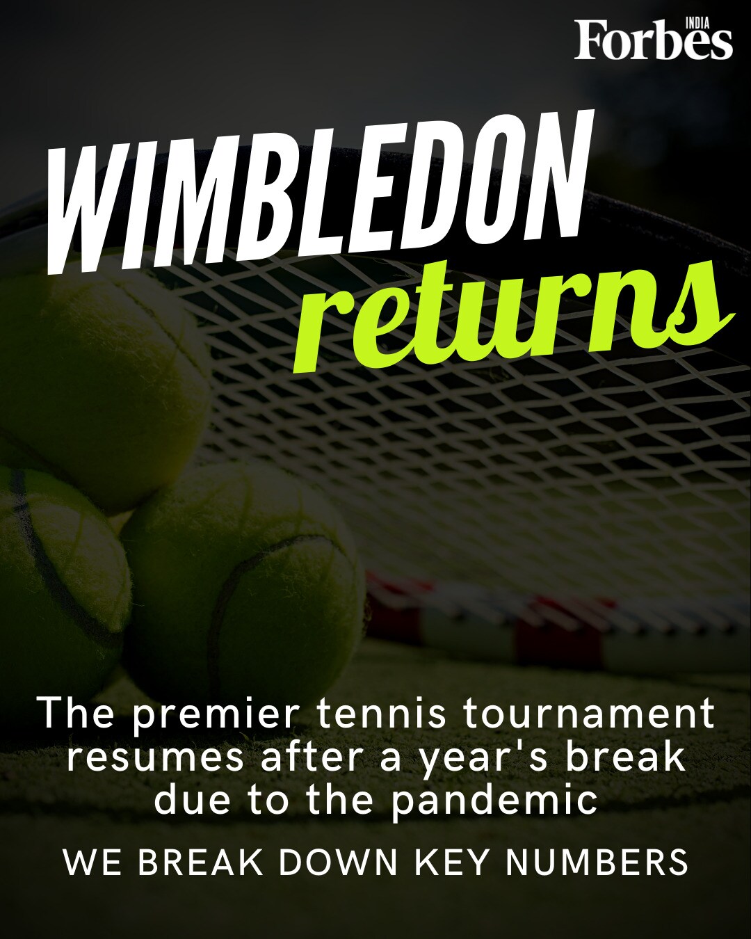 As Wimbledon returns, some key numbers you should know