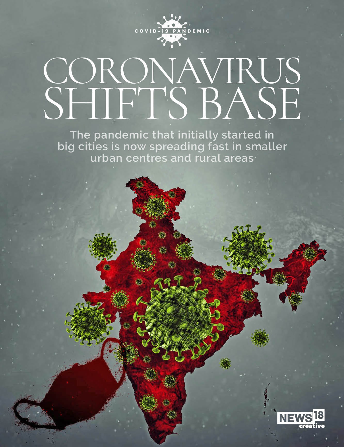 Covid-19 shifts to rural India: 533 of India's 700 districts report over 10% positivity rate