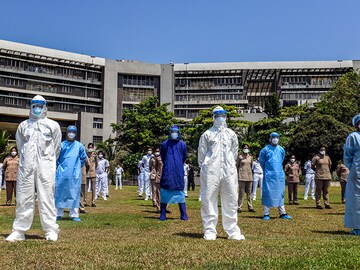 For India's medical workers, danger and 'heartbreaking decisions'