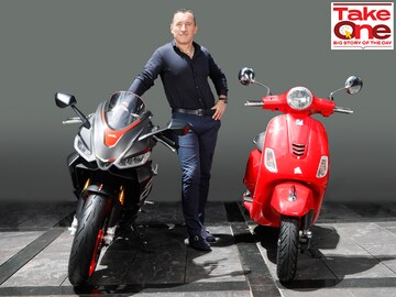 Piaggio is much more than Vespa: MD Diego Graffi